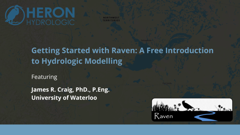Getting Started with Raven: A Free Introduction to Hydrologic Modelling