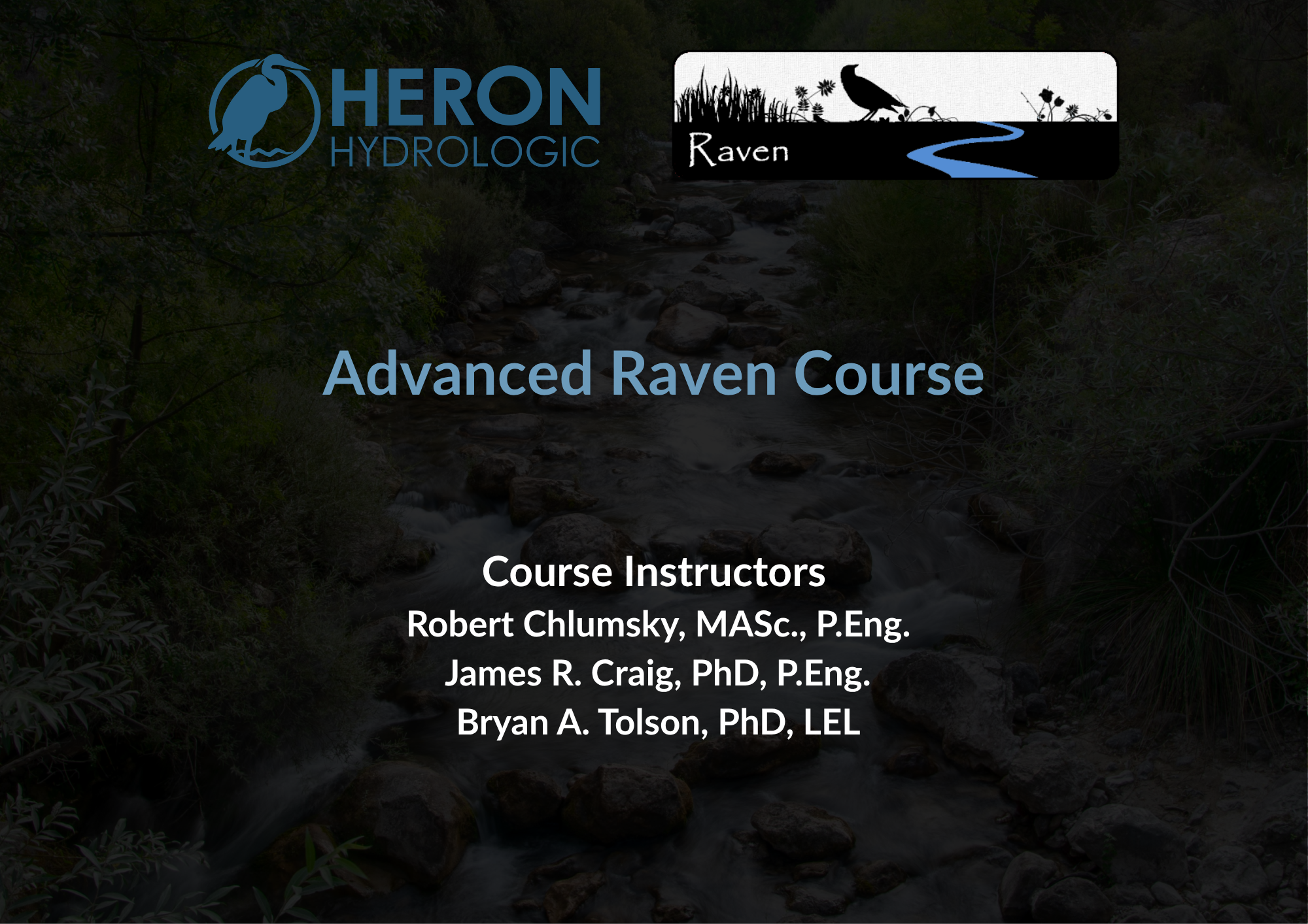 Advanced Raven Course